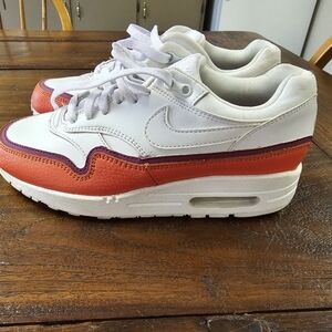 Nike Air Max 1 SE Double Layer White Team Orange